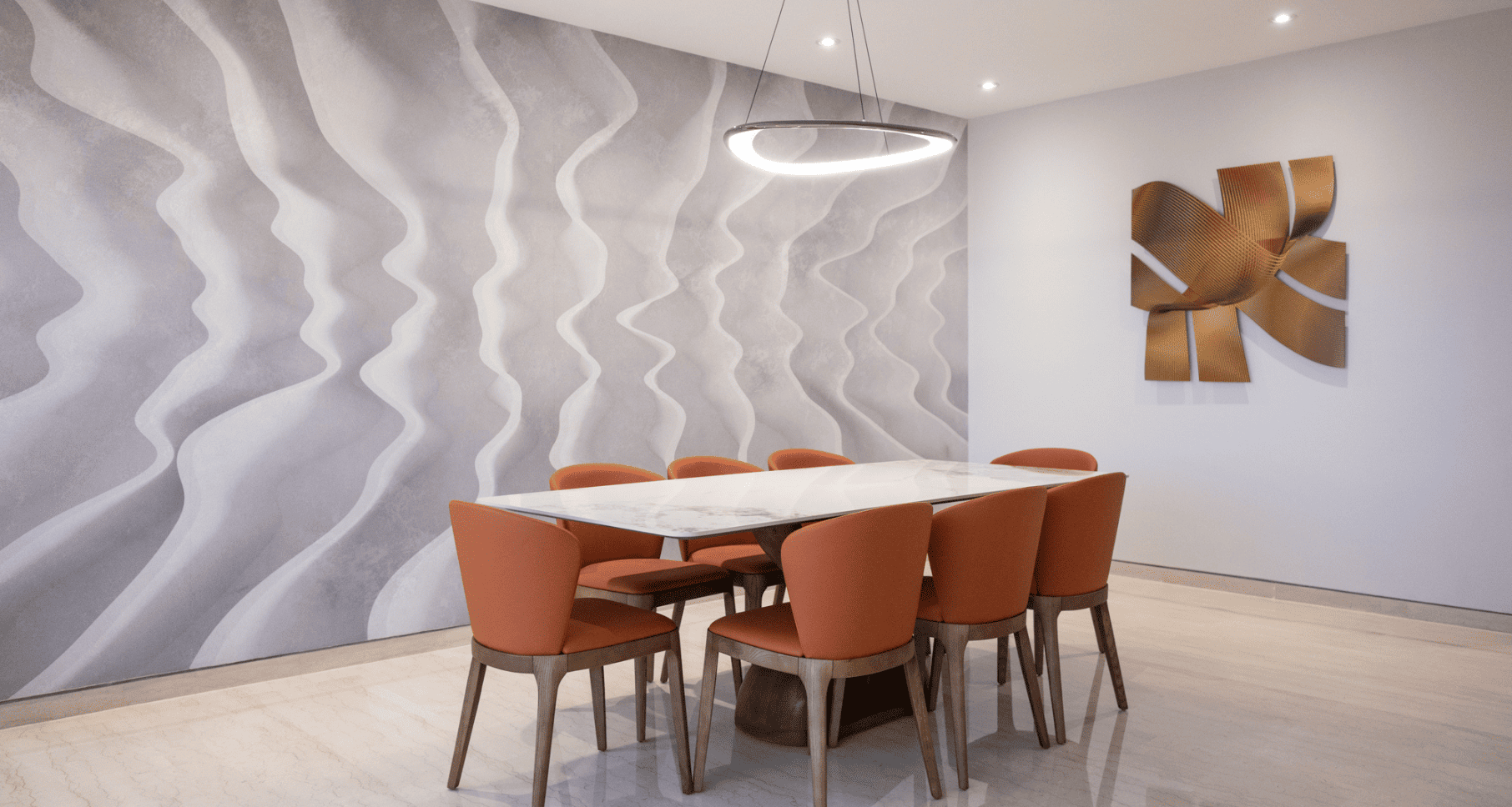 Arquitectura interior y diseño de interiores clásico y atemporal Caracas – Proyecto Alba
