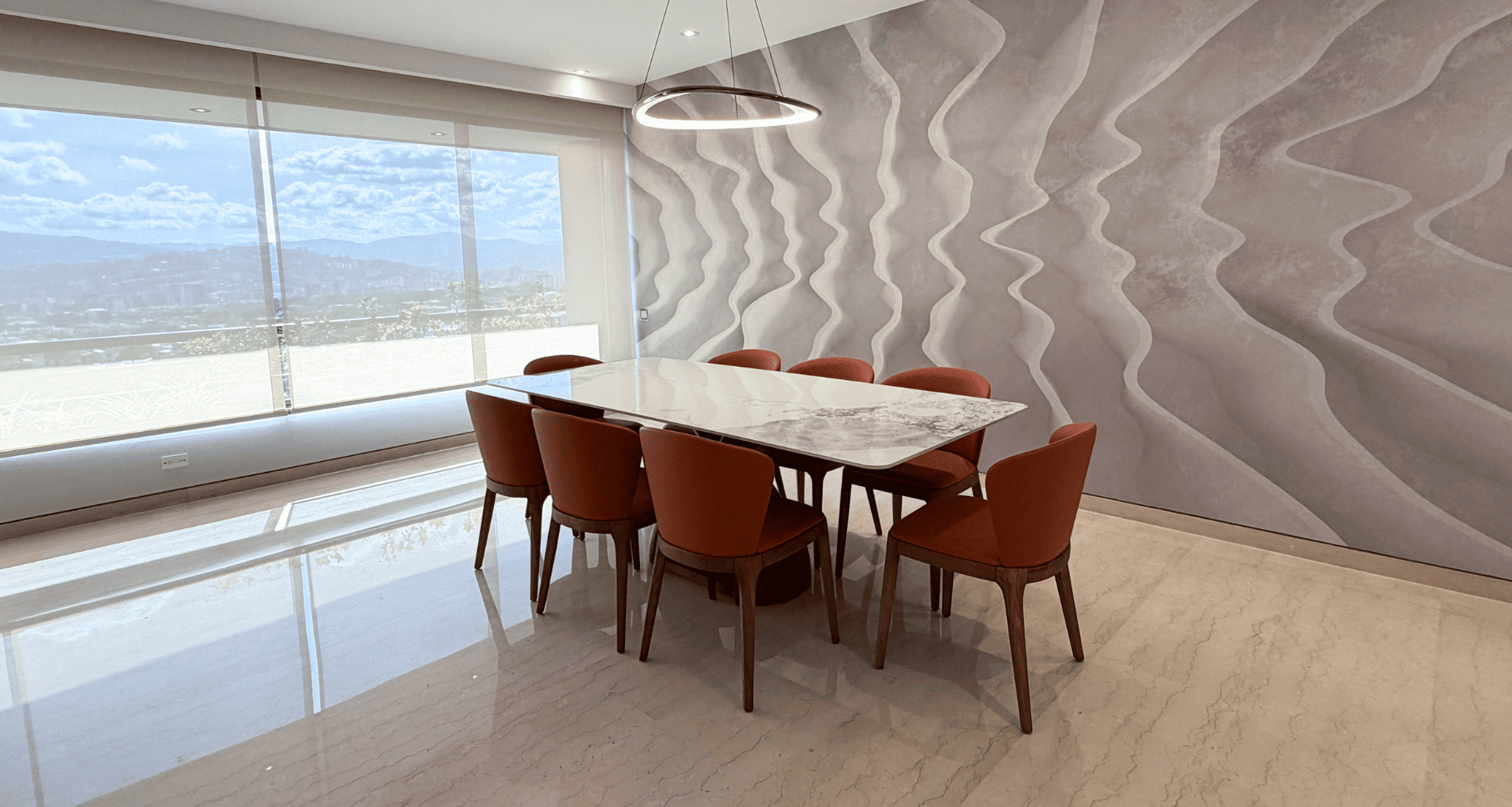 Arquitectura interior y diseño de interiores clásico y atemporal Caracas – Proyecto Alba